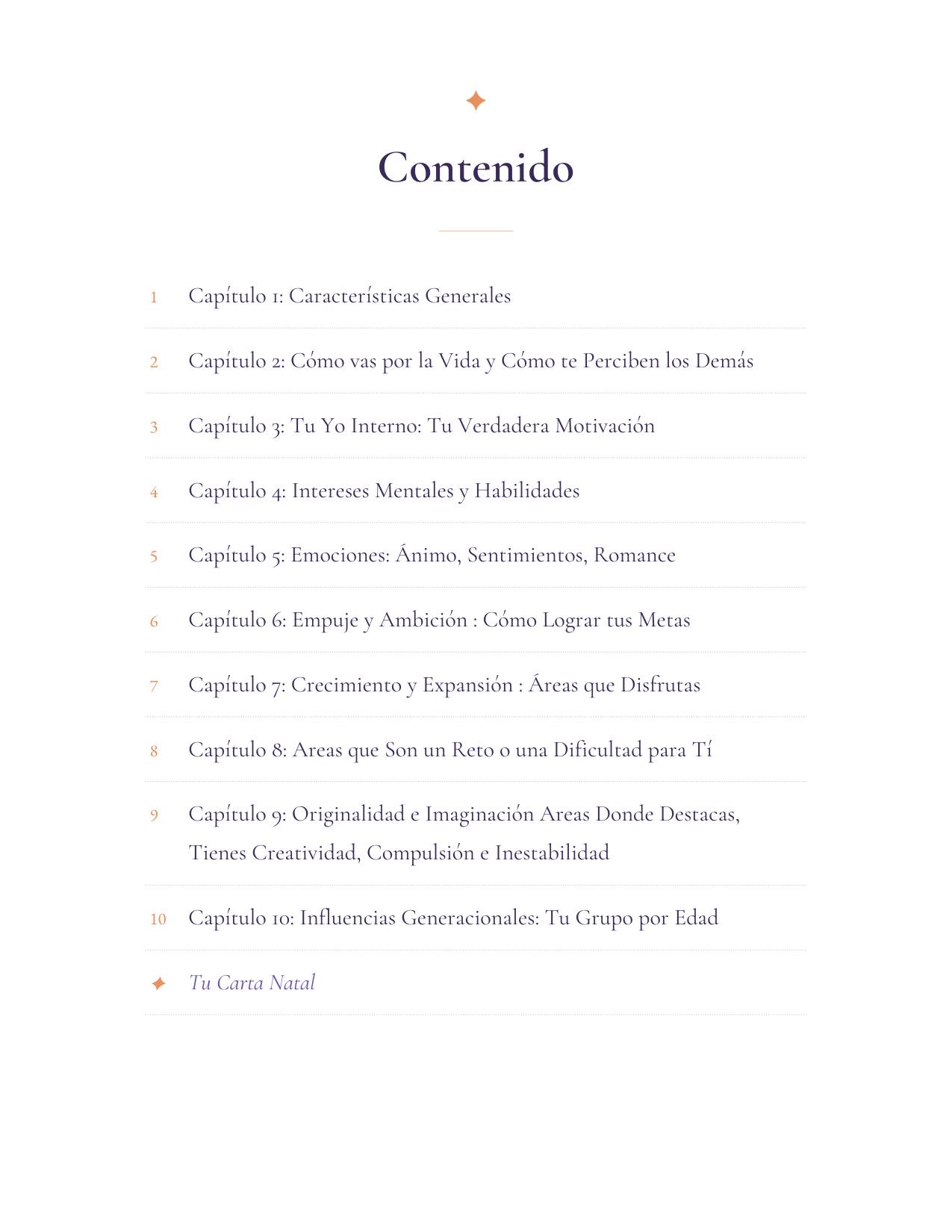 Carta Natal &mdash; ejemplo